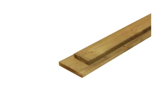22 x 150mm UC3 Brown Treated Timber Gravel Board FSC®