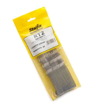 Ancon 225mm RT2 Staifix Wall Ties Stainless Steel