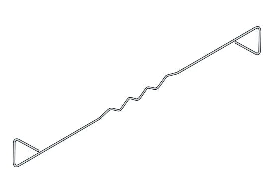 Ancon 275mm HRT4 Staifix Wall Ties Stainless Steel 20 Pack