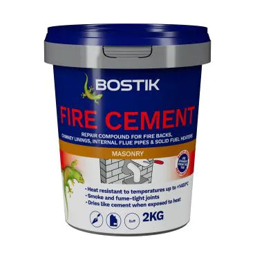 Bostik 2kg Cementone Fire Cement Buff