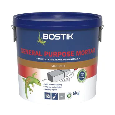 Bostik 5kg Cementone General Purpose Mortar Tub Grey