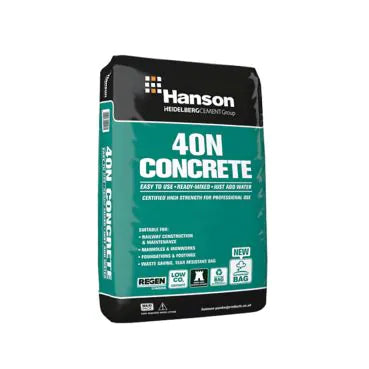 Hanson 20kg Concrete 40N Mix Plastic Bag