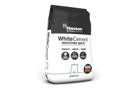 Hanson 25kg White Portland Cement