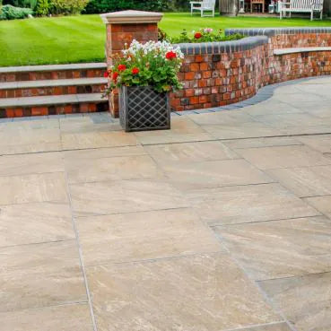 Milena Italian Porcelain Paving Goldstone 600 x 600 x 18mm