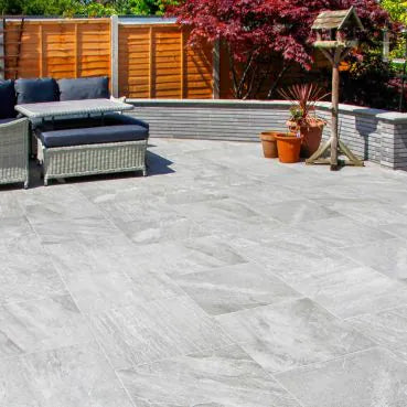 Milena Italian Porcelain Paving Silverstone 600 x 600 x 18mm