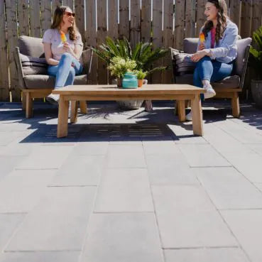 Tobermore Stanza Flags Slate 13.17m² Single Size Pack
