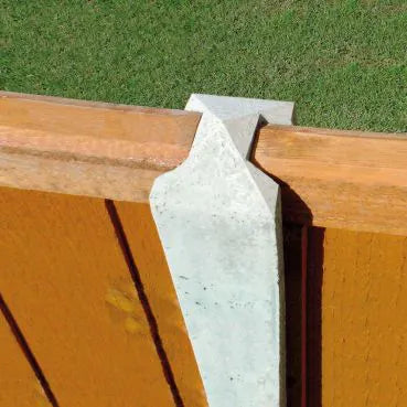 Supreme 109 x 94mm Semi-Dry Slotted Intermediate Concrete Post